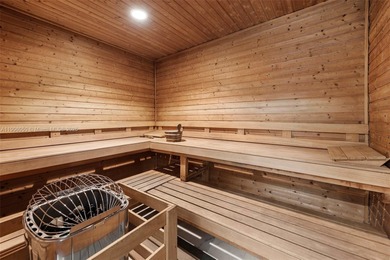 Set on a rare high floor, Unit 2312 captures 180 degrees of