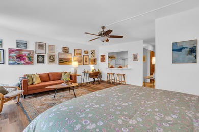 Discover a rare studio opportunity on the top floor of historic