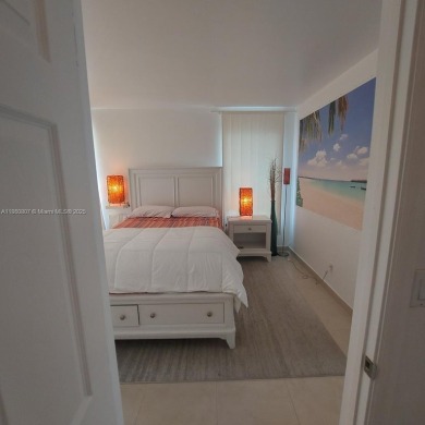 Unit sold fully furnished, 1 block from Collins Avenue, very