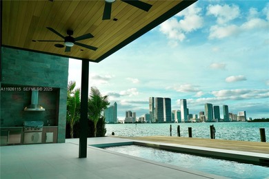 A commanding trophy estate on the open bay within the ultra