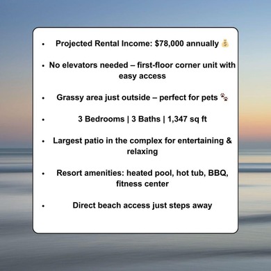 Added Rendered Photos These show how the condo would look with