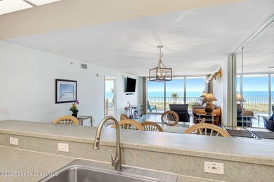 Oceanfront condo offering postard-perfect views from the living