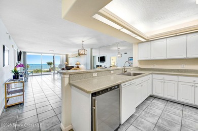 Oceanfront condo offering postard-perfect views from the living