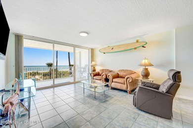 Oceanfront condo offering postard-perfect views from the living