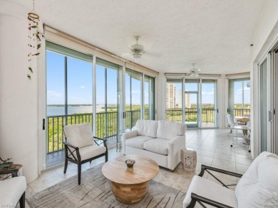 Rising high above Estero Bay, this 7th floor sky home at Bayview