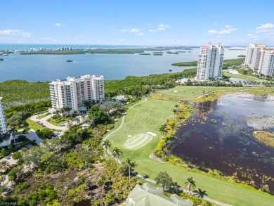 Rising high above Estero Bay, this 7th floor sky home at Bayview