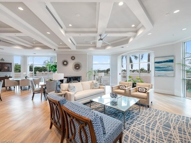Rising high above Estero Bay, this 7th floor sky home at Bayview