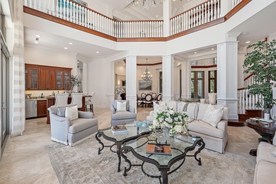 One of a Kind custom estate home on a point lot with turning