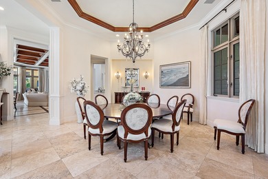 One of a Kind custom estate home on a point lot with turning