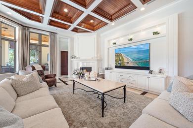 One of a Kind custom estate home on a point lot with turning