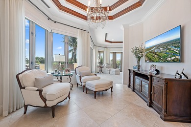 One of a Kind custom estate home on a point lot with turning