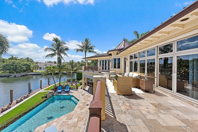 One of a Kind custom estate home on a point lot with turning