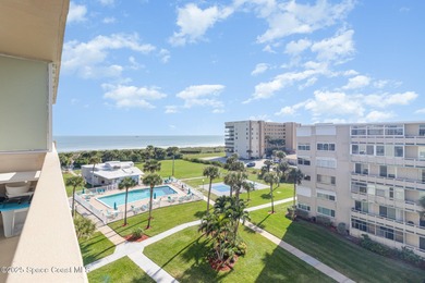 Ocean views from top floor remodeled 2 bed unit in well run Twin