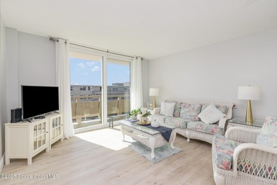 Ocean views from top floor remodeled 2 bed unit in well run Twin