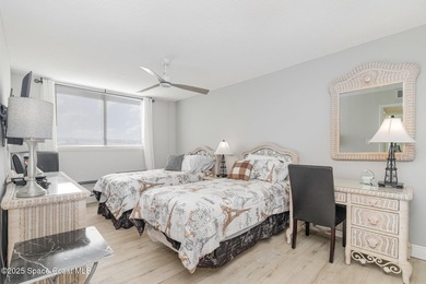 Ocean views from top floor remodeled 2 bed unit in well run Twin