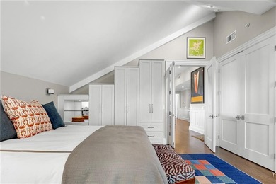 Penthouse chic welcomes you in this elegant, sparkling top floor