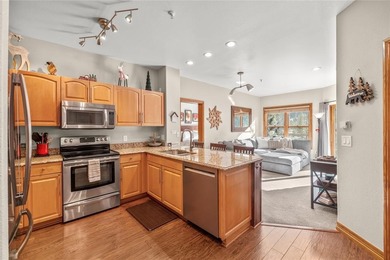 Enjoy expansive mountain and river views from this bright