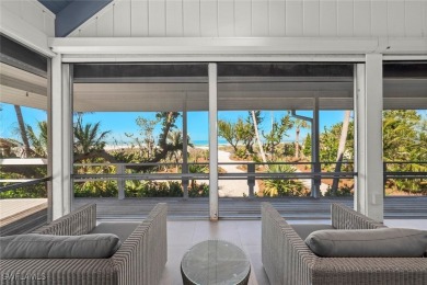 Rare Beachfront Estate with Separate Guest Home on Captiva