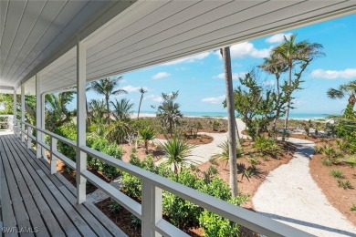 Rare Beachfront Estate with Separate Guest Home on Captiva