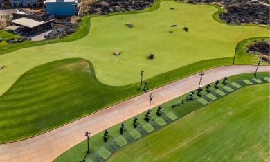 Views of Lava and Hole 9 on the Black Desert Golf Course