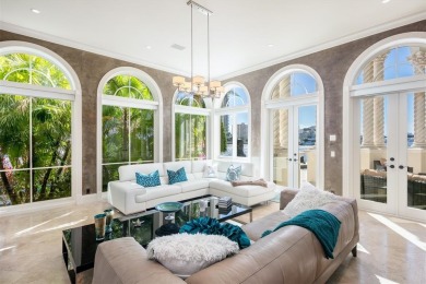 Stunning Point Lot Estate in Las Olas' Prestigious & Gated Seven