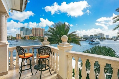 Stunning Point Lot Estate in Las Olas' Prestigious & Gated Seven