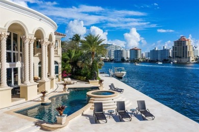 Stunning Point Lot Estate in Las Olas' Prestigious & Gated Seven