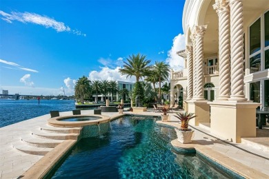 Stunning Point Lot Estate in Las Olas' Prestigious & Gated Seven