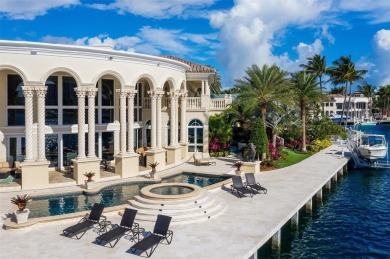 Stunning Point Lot Estate in Las Olas' Prestigious & Gated Seven