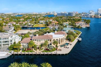 Stunning Point Lot Estate in Las Olas' Prestigious & Gated Seven