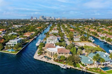 Stunning Point Lot Estate in Las Olas' Prestigious & Gated Seven