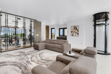 A modern sanctuary on the water, this newly built Key Largo