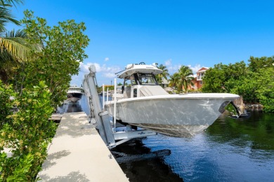 A modern sanctuary on the water, this newly built Key Largo