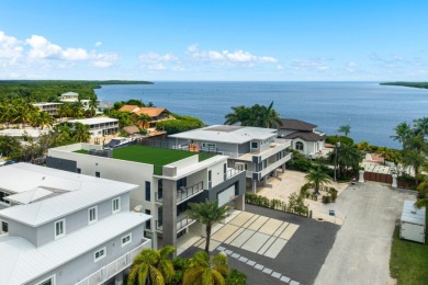 A modern sanctuary on the water, this newly built Key Largo