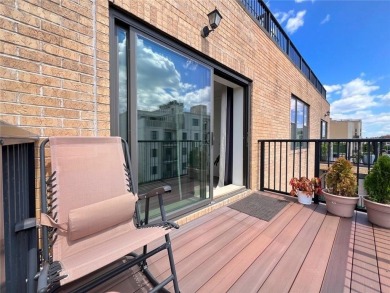 Welcome to this stunning duplex 3-bedroom, 3-bath penthouse with