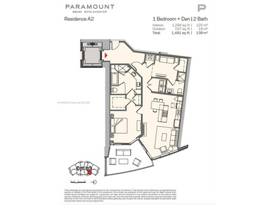 Experience elevated urban living in this exquisitely furnished 1