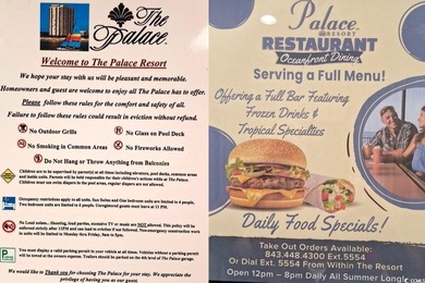 This 2BR/2BA condominium is located in the Palace Resort, an