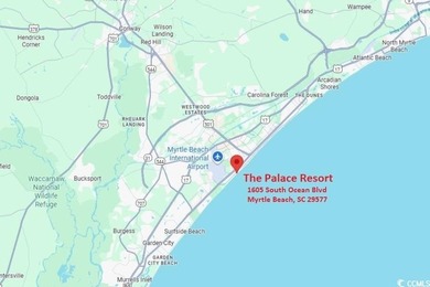 This 2BR/2BA condominium is located in the Palace Resort, an