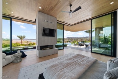 Exquisite lake view custom estate, tucked behind triple gates in