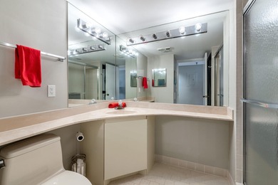 his impeccably maintained 2-bedroom, 2-bathroom condo offers a