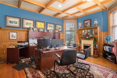 The Historic Hovey House mansion at 318 Houston Avenue is a