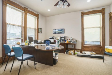 The Historic Hovey House mansion at 318 Houston Avenue is a