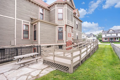 The Historic Hovey House mansion at 318 Houston Avenue is a