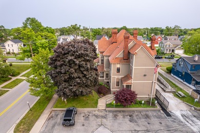 The Historic Hovey House mansion at 318 Houston Avenue is a