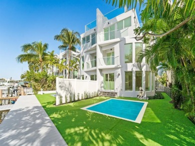 NEW WATERFRONT TOWNHOME situated in Ft. Lauderdale's Las Olas