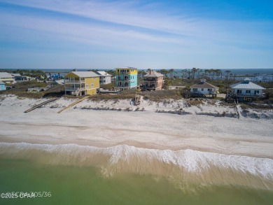 This stunning Gulf-front home on the north end of Cape San Blas