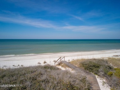 This stunning Gulf-front home on the north end of Cape San Blas