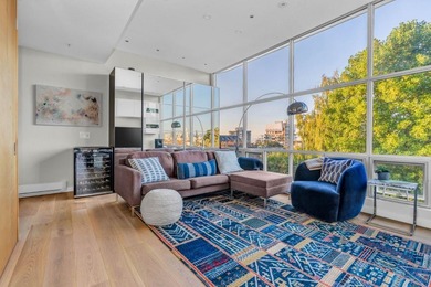 Stunning downtown, mountain, and English Bay views from this