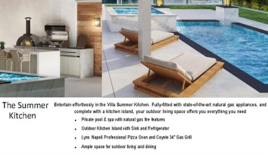 Just 3 blocks from the beach, this luxurious villa offers an