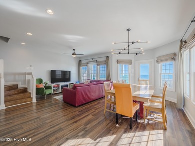 This stunning oceanfront home in North Topsail Beach offers 5